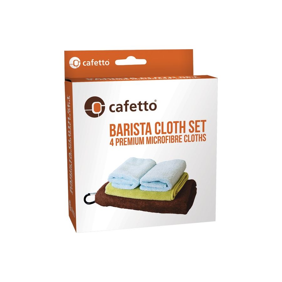 Cafetto Barista Cloth Set mikrofiberduk 4 st.