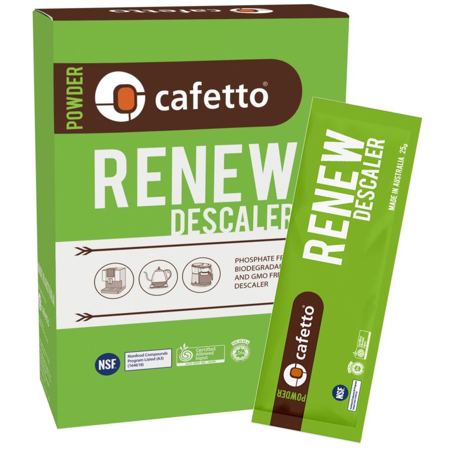 Cafetto Renew ekologiskt avkalkningsmedel 6 x 25 g