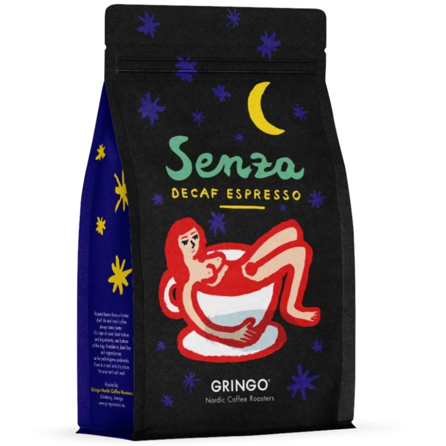 Gringo Nordic Senza Decaf Espresso 500 g Coffee Beans