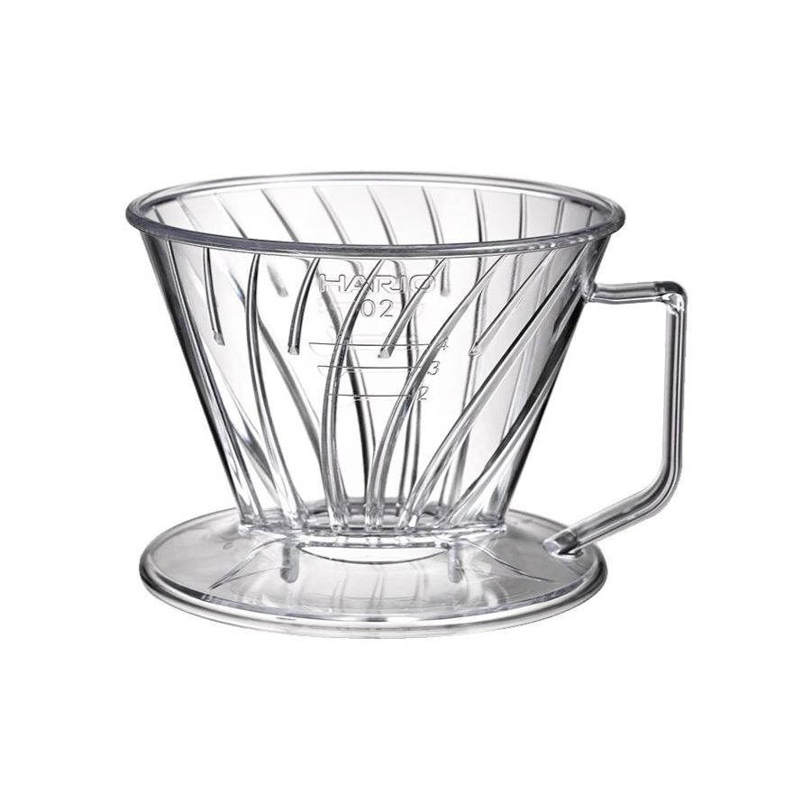 Hario Pegasus Coffee Dripper Size 02, Transparent Plastic