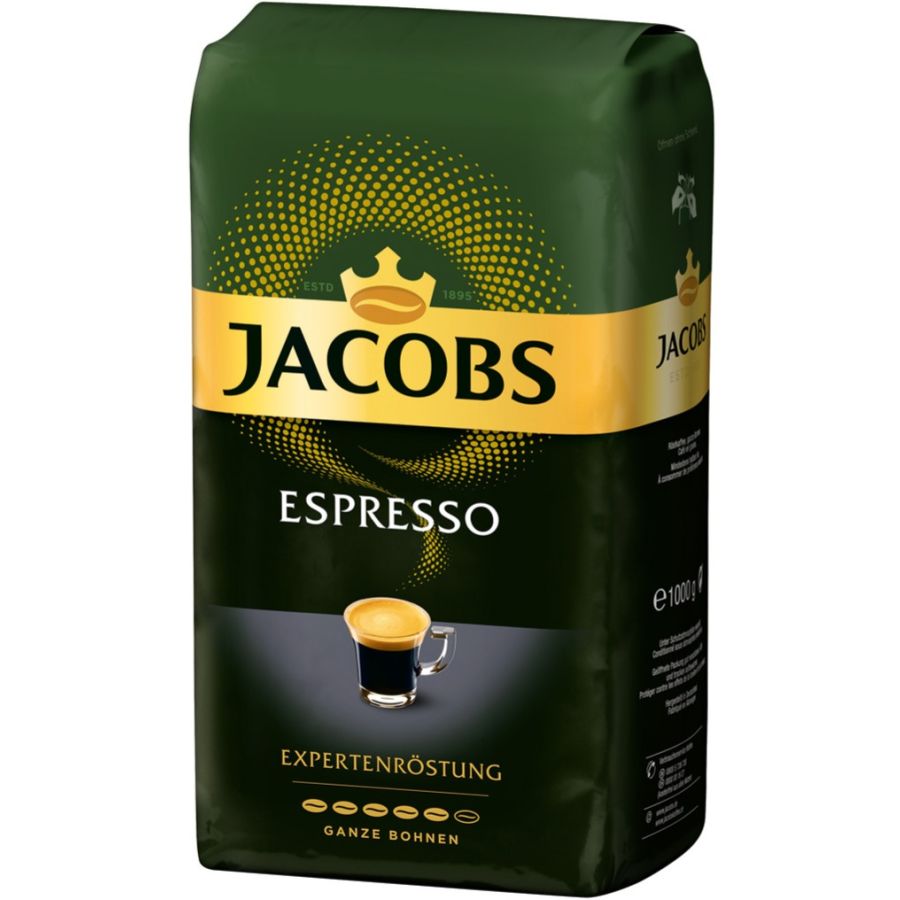 Jacobs Experten Espresso 1 kg kaffebönor