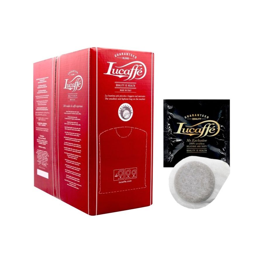 Lucaffé Mr Exclusive 100 % Arabica espresso pods 150 st