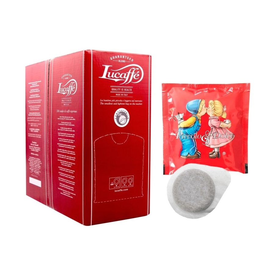 Lucaffé Piccolo & Dolce espresso pods 150 st.