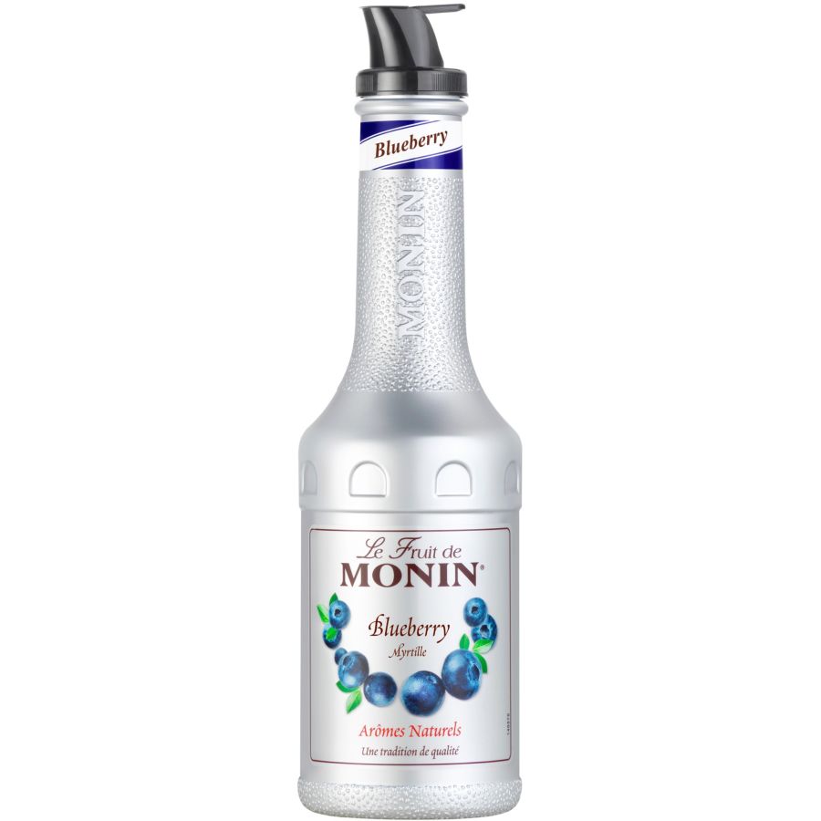 Monin Le Fruit Blueberry fruktpuré, blåbär 1 l