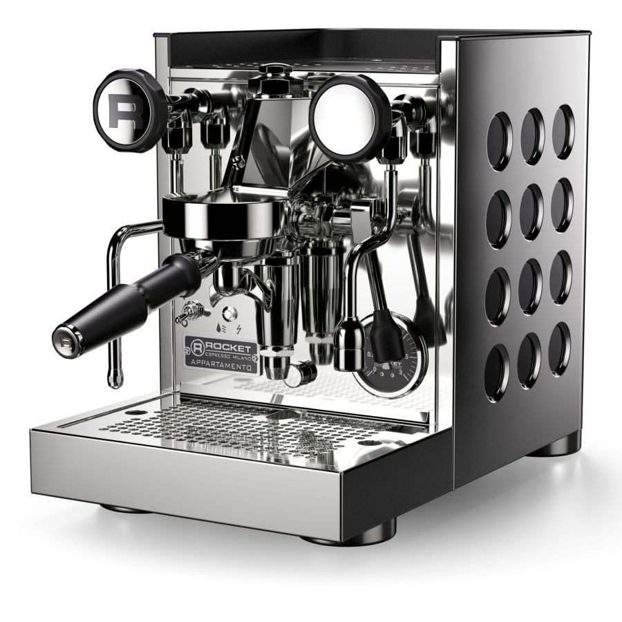 Rocket Espresso Appartamento TCA Espresso Machine, Inox/Black