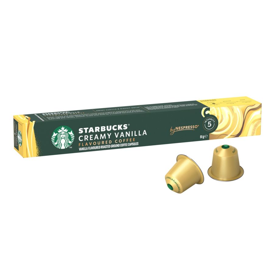 Starbucks Creamy Vanilla Nespresso-kompatibla kaffekapslar 10 st.