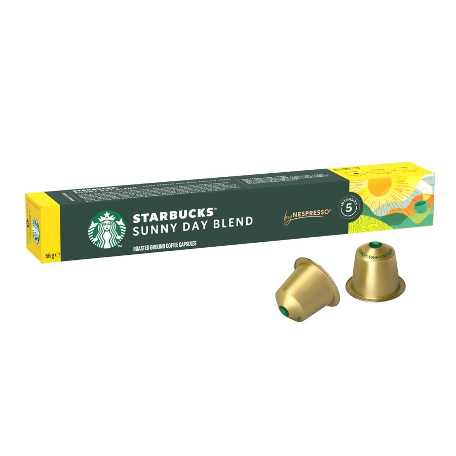 Starbucks Sunny Day Blend Nespresso-kompatibla kaffekapslar 10 st.