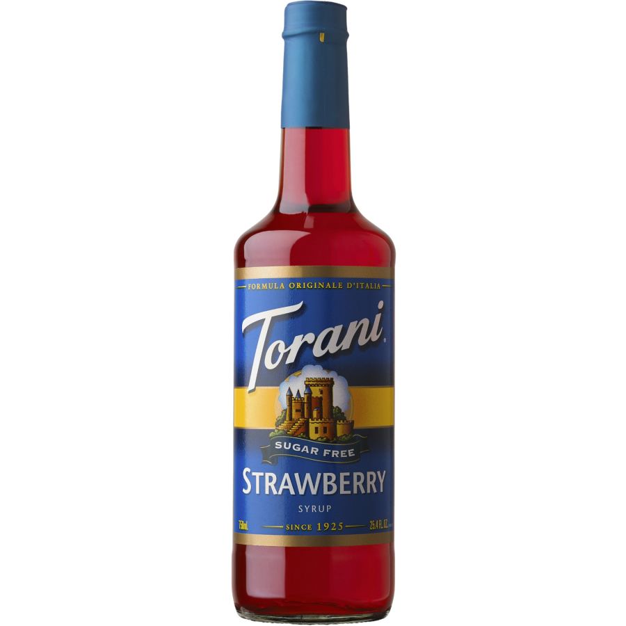 Torani Sugar Free Strawberry sockerfri smaksirapi 750 ml