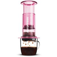 AeroPress Clear kaffebryggare, rosa