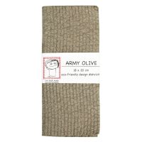 Ann Bäck Eco-Friendly Dishcloth, Army Olive