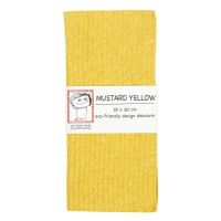 Ann Bäck Eco-Friendly Dishcloth, Mustard Yellow