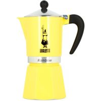 Bialetti Primavera Rainbow mokabryggare 6 koppar, gul