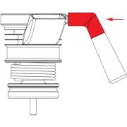 9Barista Lower Handle Bush -hylsa för nedre handtag