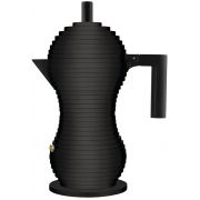 Alessi Pulcina Black Edition mokabryggare, 6 koppar