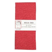 Ann Bäck Eco-Friendly Dishcloth, Brick Red