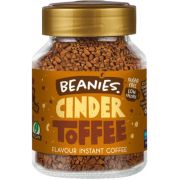 Beanies Cinder Toffee smaksatt snabbkaffe 50 g