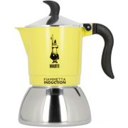 Bialetti Primavera Fiammetta Induction mokabryggare 4 koppar, gul