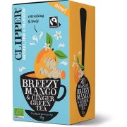Clipper Breezy Mango & Ginger Organic Green Tea 20 tepåsar