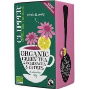 Clipper Organic Green Tea & Echinacea & Citrus 20 tepåsar