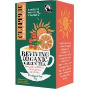 Clipper Organic Green Tea Reviving Orange, Acerola, Guarana & Matcha 20 tepåsar
