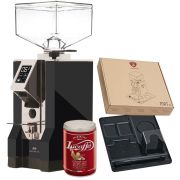 Eureka Mignon Specialità 16CR + Eureka Mat Kit & Tamper Station + Lucaffé Classic 250 g kaffebönor