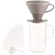 Hario Craft Science Beaker Server & V60-02 Dripper Set