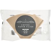 Hario Pegasus Brown Coffee Paper Filters Size 03, 100 pcs