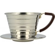 Kalita Wave #155 Stainless Steel filterhållare i rostfritt stål