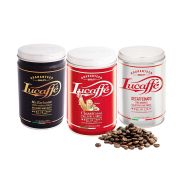 Lucaffé Classic 250 g + Mr Exclusive 250 g + Decaffeinato 250 g - kaffebönor