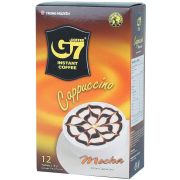 Trung Nguyen G7 Cappuccino Mocha snabbkaffe 12 x 18 g portionspåsar